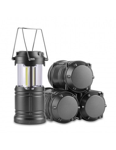 Set of 3 x Rechargeable Solar Lamps, Shenyu Camping
