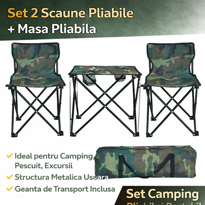Camping, Picnic, or Beach Table and Chair Set