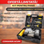 Kit pentru pana, compresor 12V, 2 cilindri si 7 accesorii