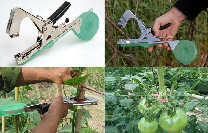 Vine Tying Machine + 10,000 Staples + 20 Rolls of Tape