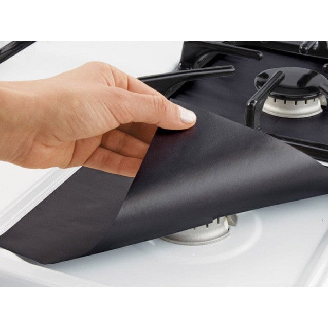 Set of 4 stovetop protector liners