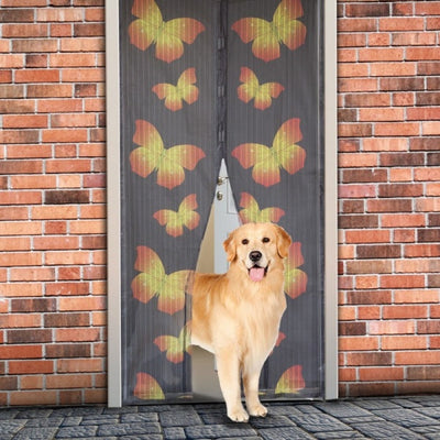 Set 2x Perdea Magnetica Anti Insecte 210 x 100 CM - Model Fluturi