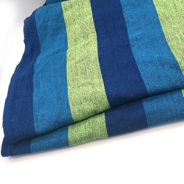 Set of 2 Colored Hammocks with Wooden Bars, 200 X 80