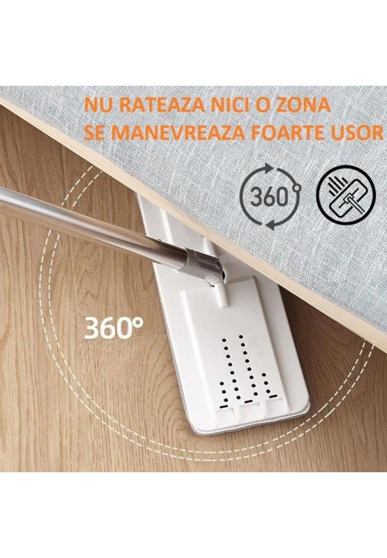 Mop with bucket and 2 refills included