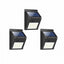 Stock Clearance! Set of 3 x 20-LED solar-powered lamps with motion sensor