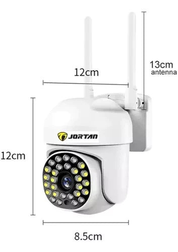 Set of 3 x Jortan Video Surveillance Cameras, 32 LEDs, Rotatable, Infrared, Waterproof