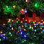 Set 4 x Decoratiune cu Incarcare Solara 100 LED, 10 Metri - Multicolor