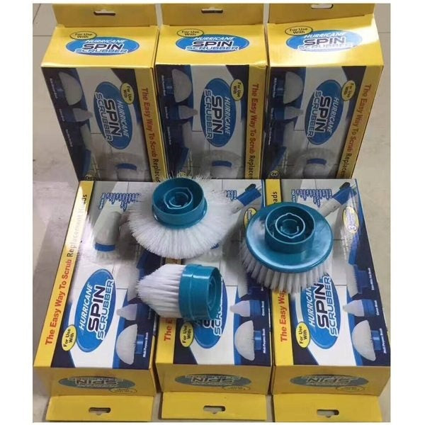 Set of 3 Hurricane Spin Scrubber brush refills