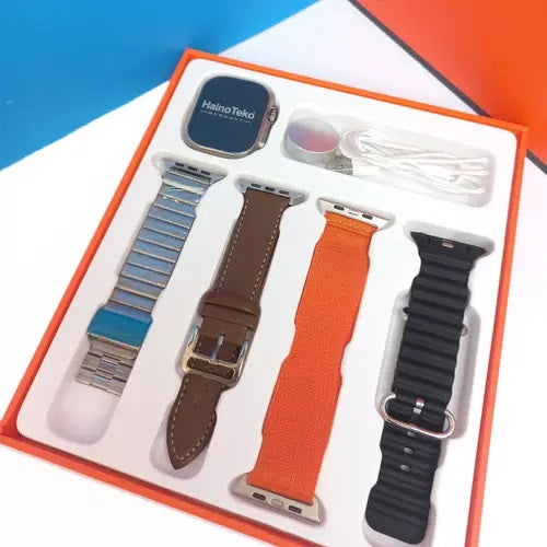 SmartWatch Smartwatch, Bluetooth Connection, 4 Straps Included