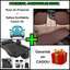 Car Comfort Package - Car Seat Protective Covers Set + Inflatable Car Air Couch Mattress + Automatic Pump