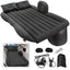 Car Comfort Package - Car Seat Protective Covers Set + Inflatable Car Air Couch Mattress + Automatic Pump