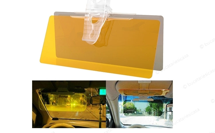 Set of 2 x HD Visor Car Sun Visors, with day and night function