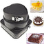 Set of 3 Cake Pans - Round, Square, and Heart-Shaped
