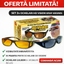 Set of 2 pairs of day and night driving glasses HD Vision
