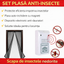 Pest Control Kit: Pest Repeller + Magic Mesh Magnetic Screen Door
