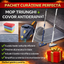 Pachetul curateniei perfecte - Mop Triunghiular Inovativ CleanMaster + Covor Antiderapant si Absorbant + Set 5 Lavete din Microfibra Absorbante