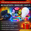 Smart Lights Bundle - Bluetooth LED Bulb with Built-in Speaker + 5 Meter RGB LED Strip with Remote Control + F9 Wireless Earbuds, Bluetooth 5.0, Touch Control