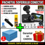 Connected Driver Package - 1080p HD DVR Car Camera with 2.4-inch Display + Universal Bluetooth Headset + Set of 5 Absorbent Microfiber Cloths + Universal Cleaning Foam
